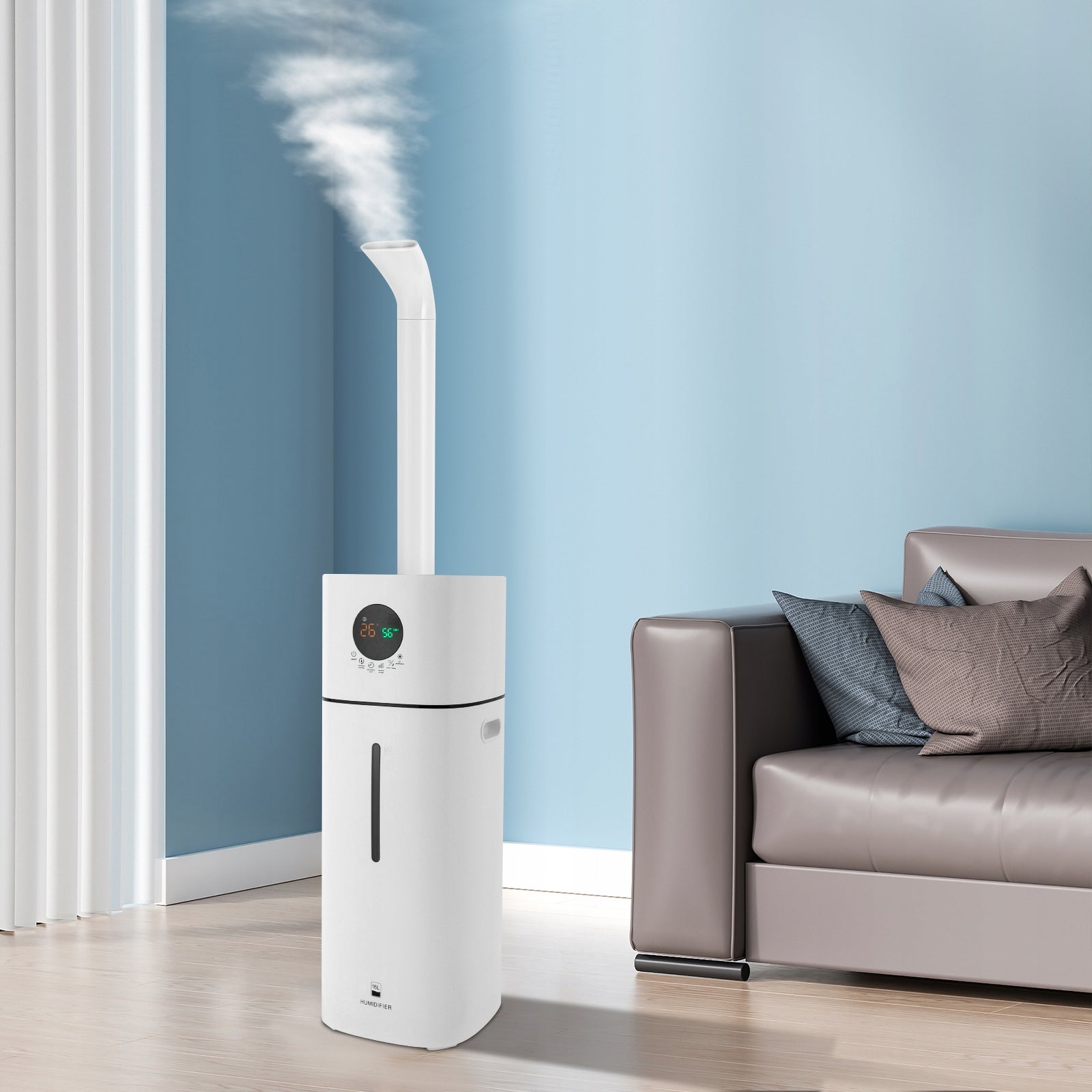 16L Humidifier For Large Room, Large Humidifier 56W 100-240V Model Large Humidifier