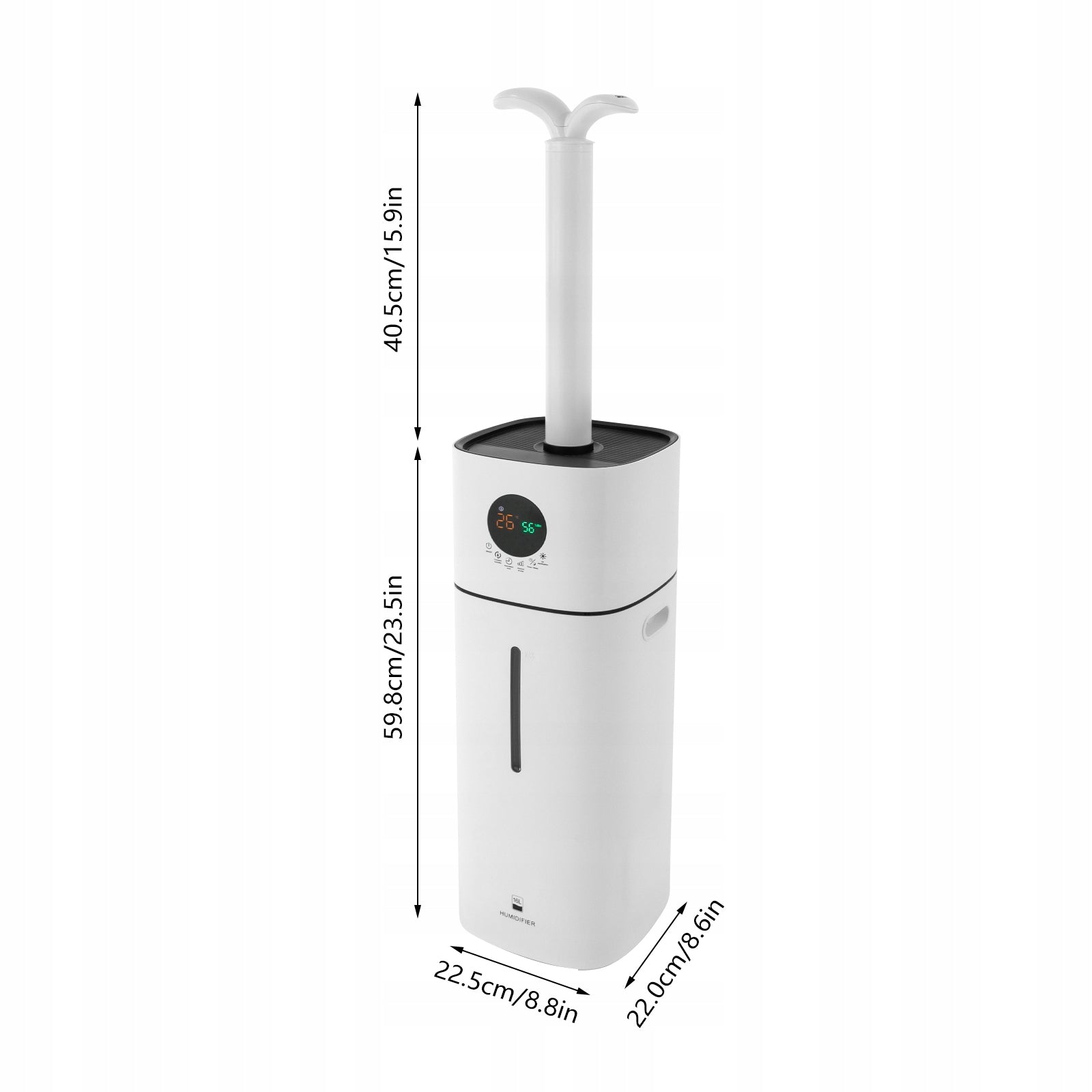 16L Humidifier For Large Room, Large Humidifier 56W 100-240V Packaging status original
