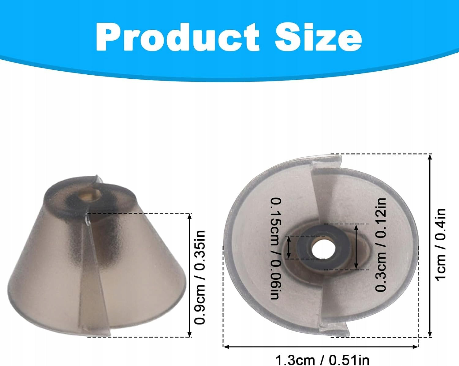 16PCS HEARING AID COVERS SILICONE SOFT FLEXIBLE