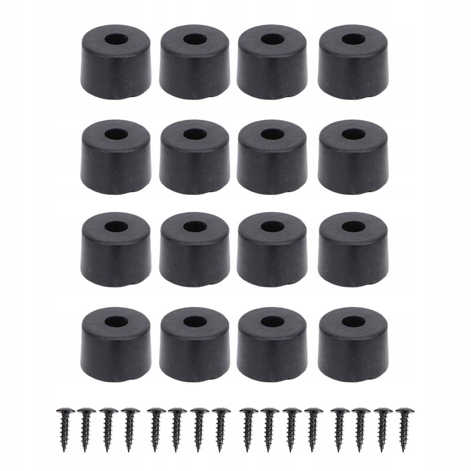 16PCS Speaker Insulation Foot Rubber Pads Anti-Vibration RS
