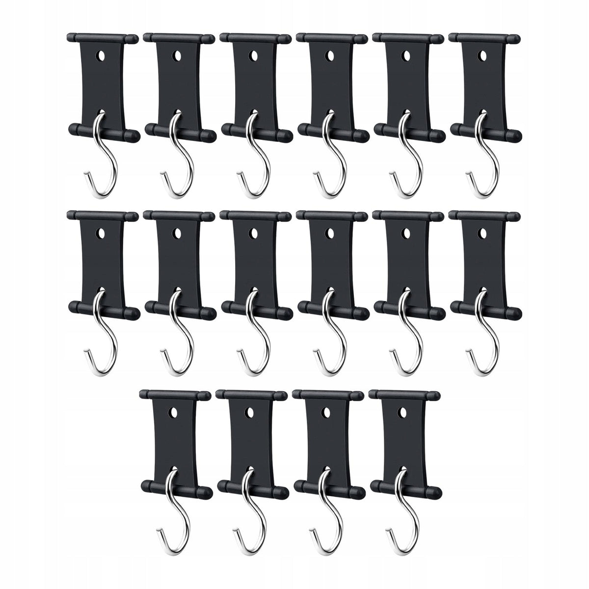 16Pcs RV Sunshade Hook Set Camper Organizing Camping Versatile Easy Black Brand no brand