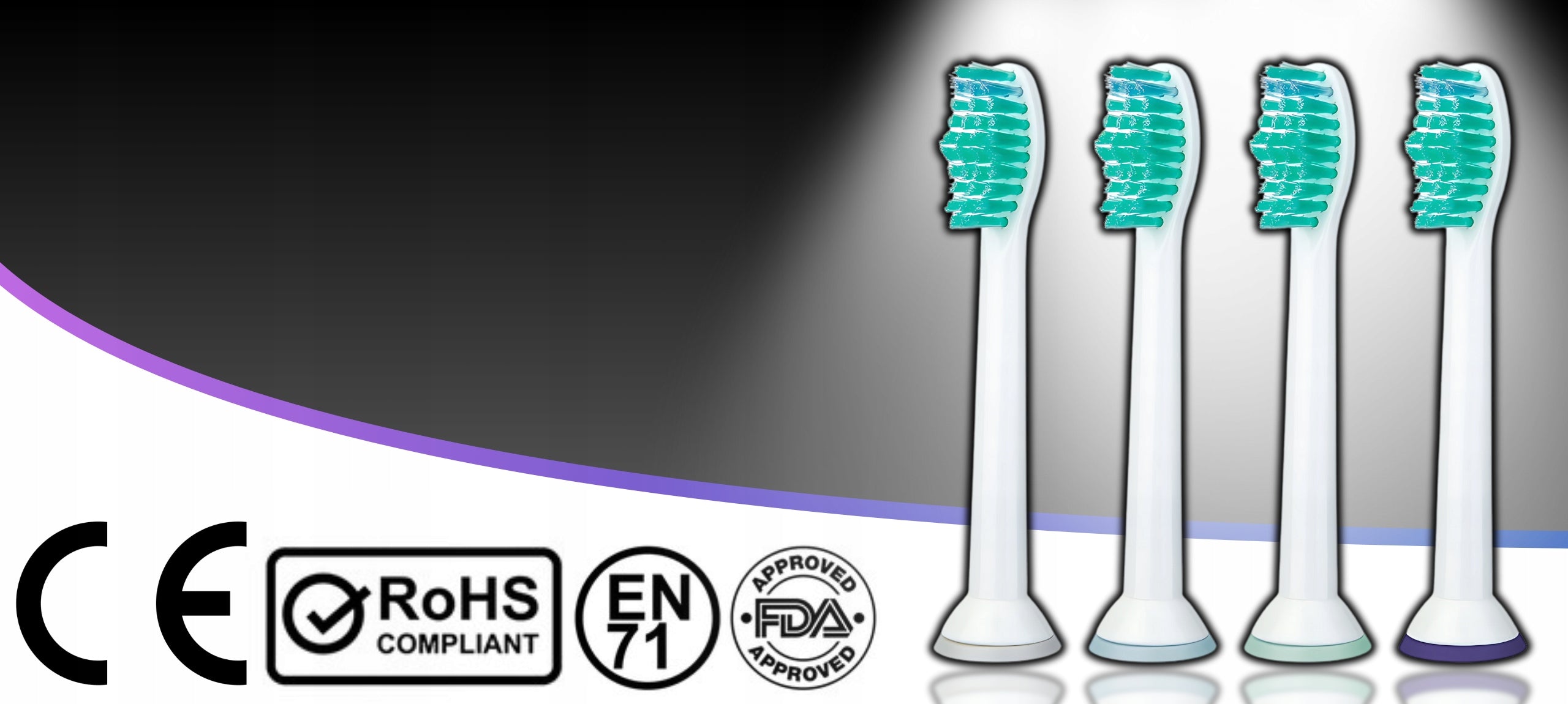 16X PHILIPS SONICARE TIPS 16 PCS FOR TOOTHBRUSH WHITE PCS. Packaging status original