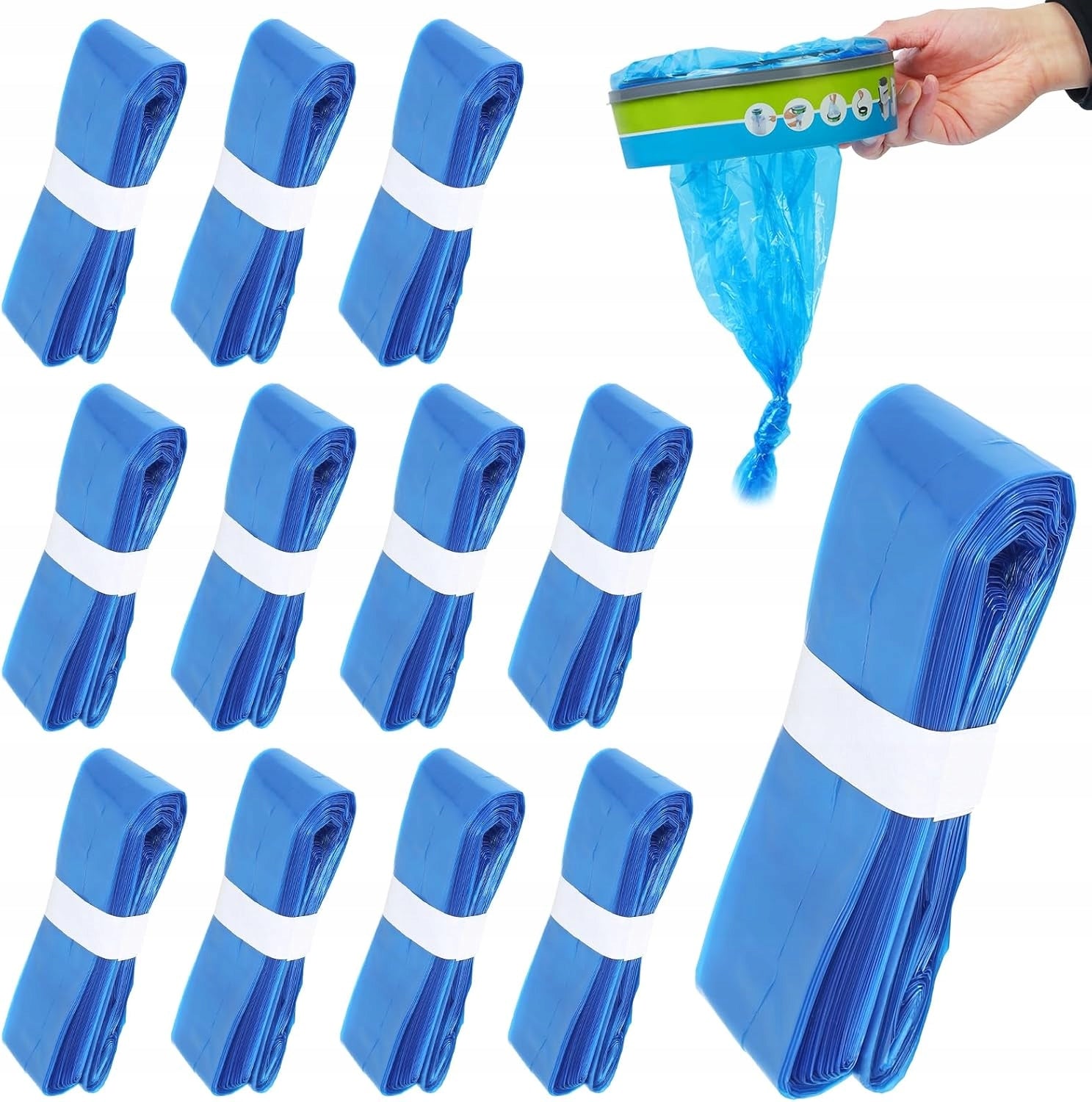 16X REFILL CONTAINER BAGS DIAPER BASKET PAMPERS