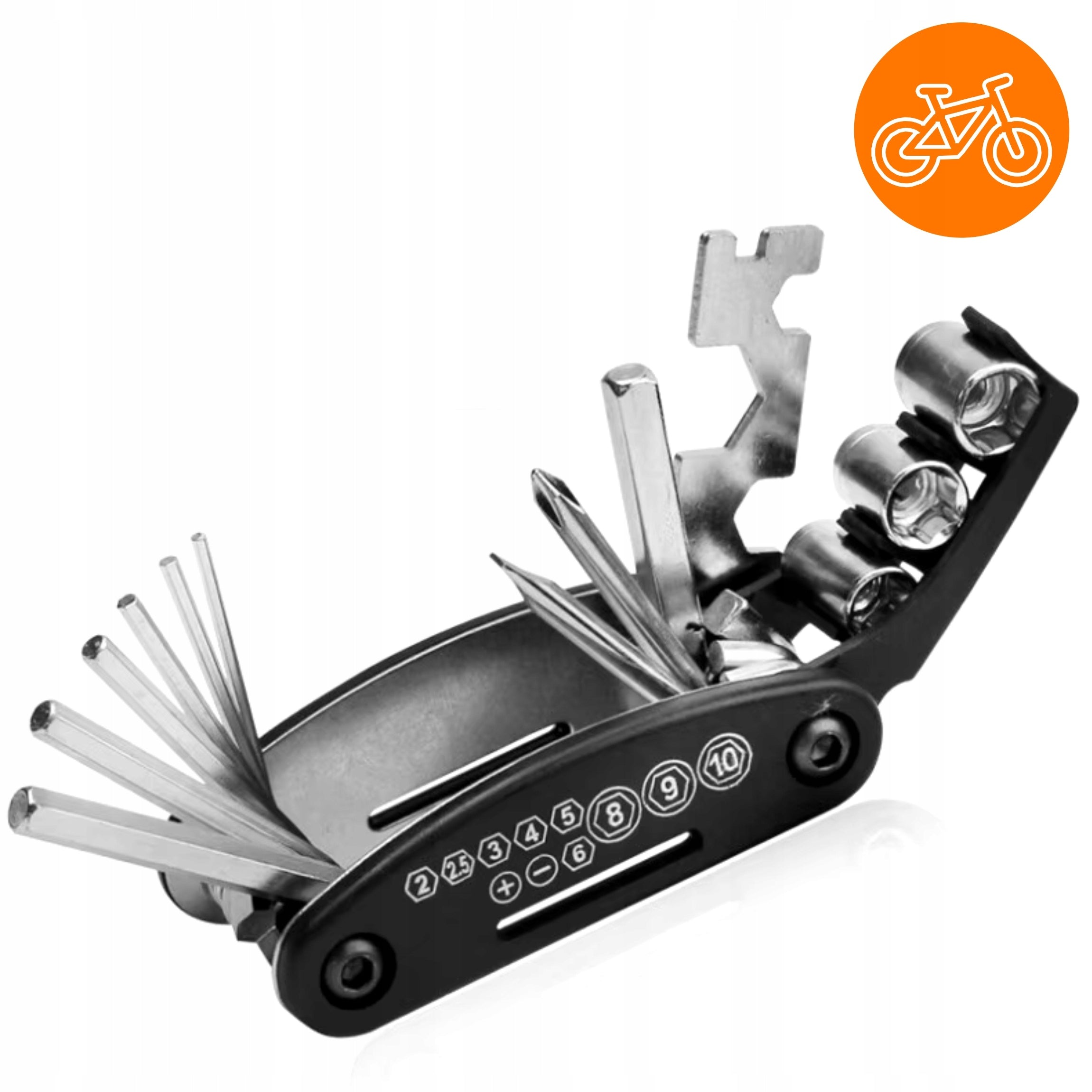 16in1 MULTITOOL BICYCLE WRENCHES TOOL REPAIR KIT + PATCHES, GLUE Packaging status original