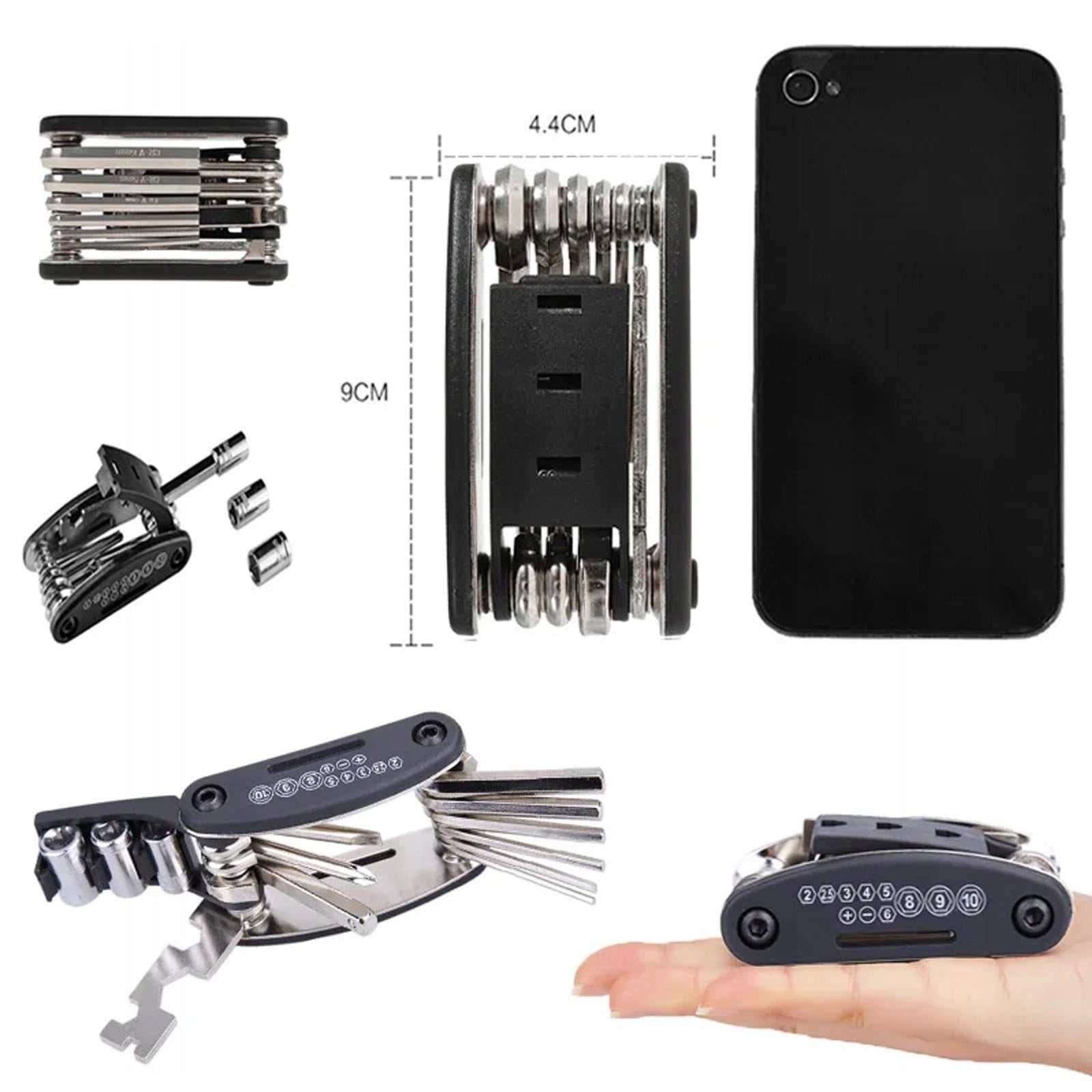 16in1 Pocket Key Set Bike Tool for Camping Brand no brand