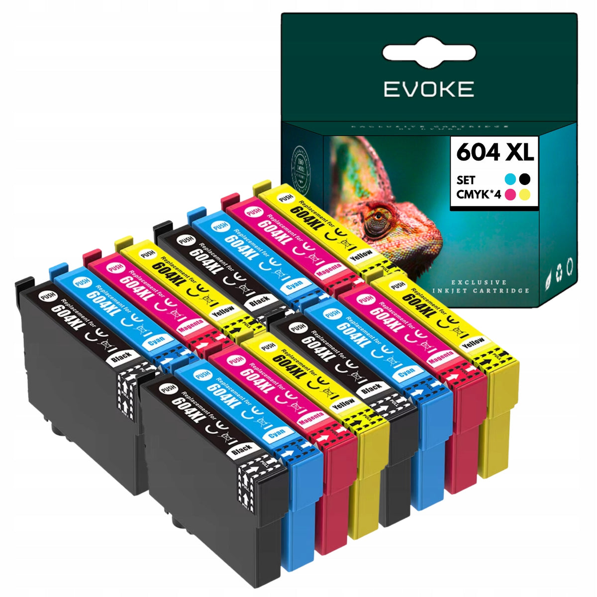 16x 604 XL ink cartridge for Epson XP-2200 XP-2205 XP-3200 XP-3205 XP-4200 printer