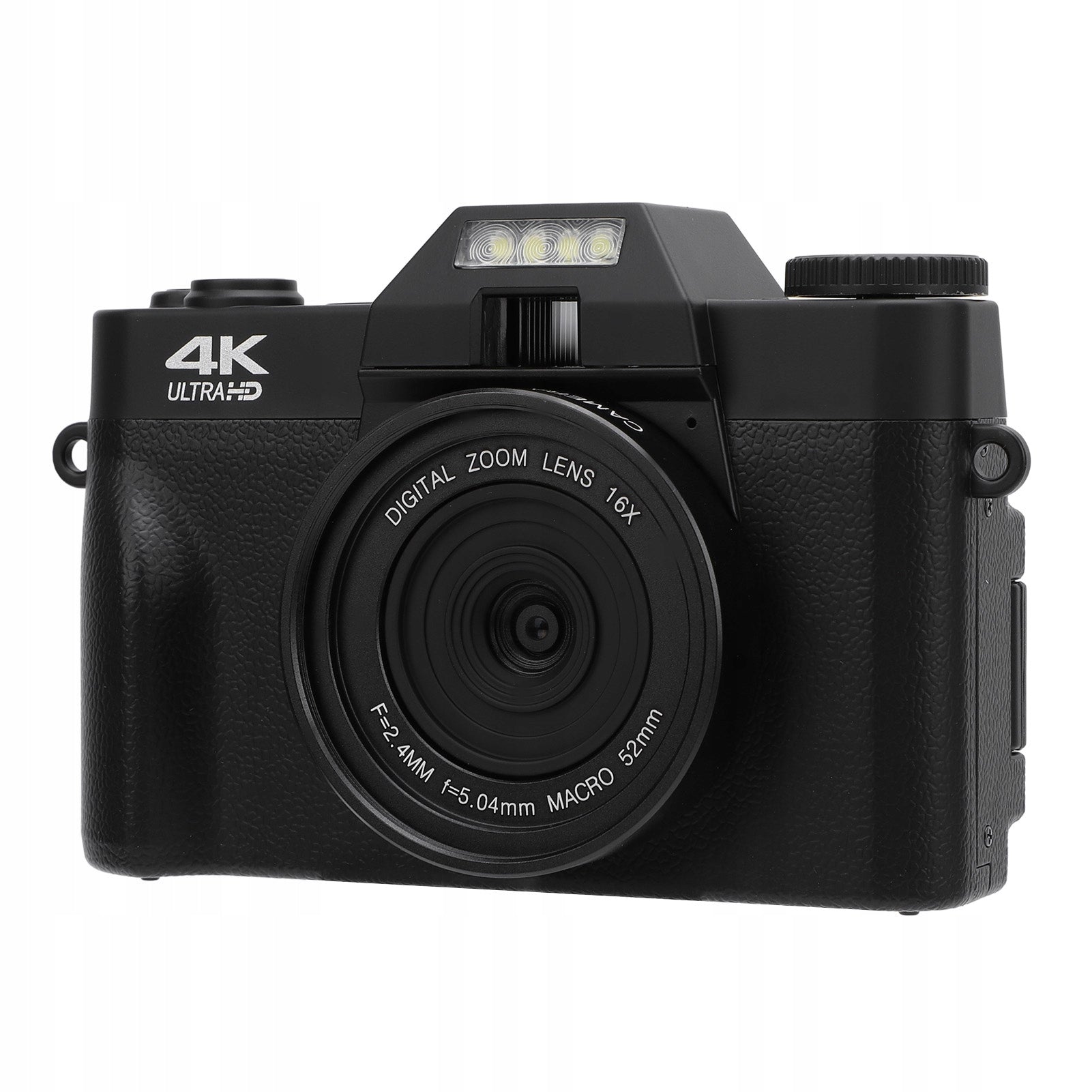 16x Digital Zoom Camera, 270 Degree Rotation, 4K Digital Camera,