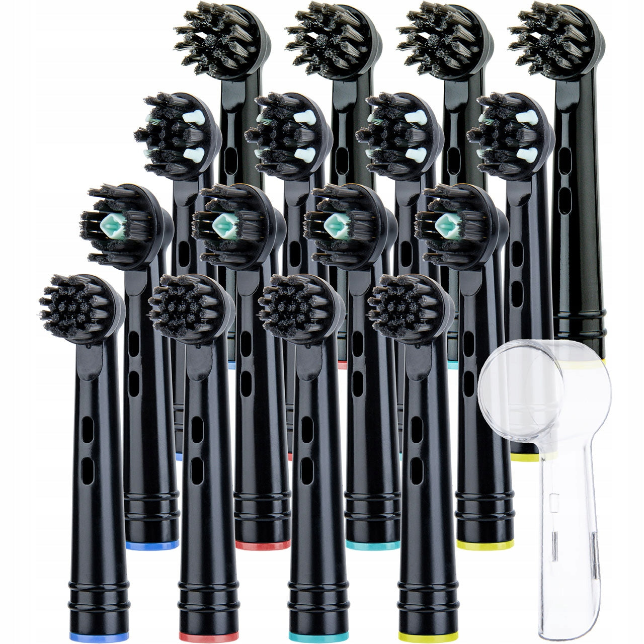16x HEAD TIP CARTRIDGE FOR ORAL-B ACTIVATED CARBON