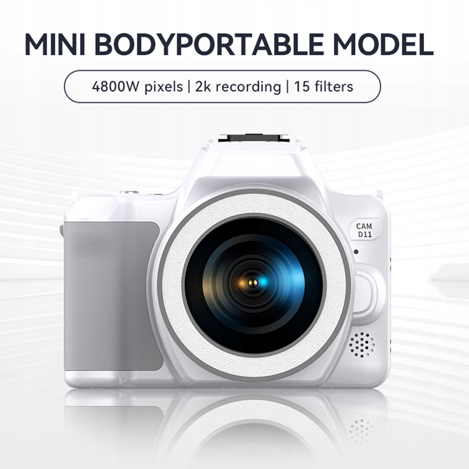 16x Zoom Digital Camera 48MP 2.0 \"2K Video Screen with Front CW Brand no brand