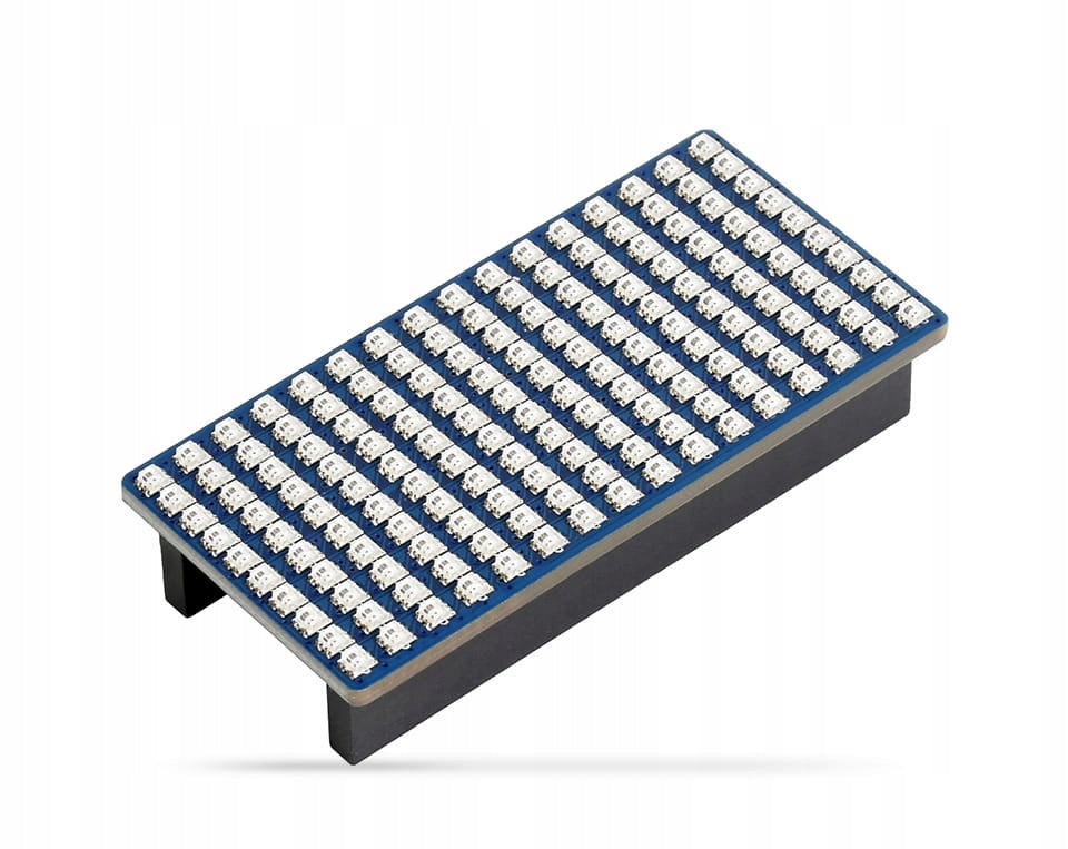 16x10 RGB led matrix module for Raspberry Pi Pico