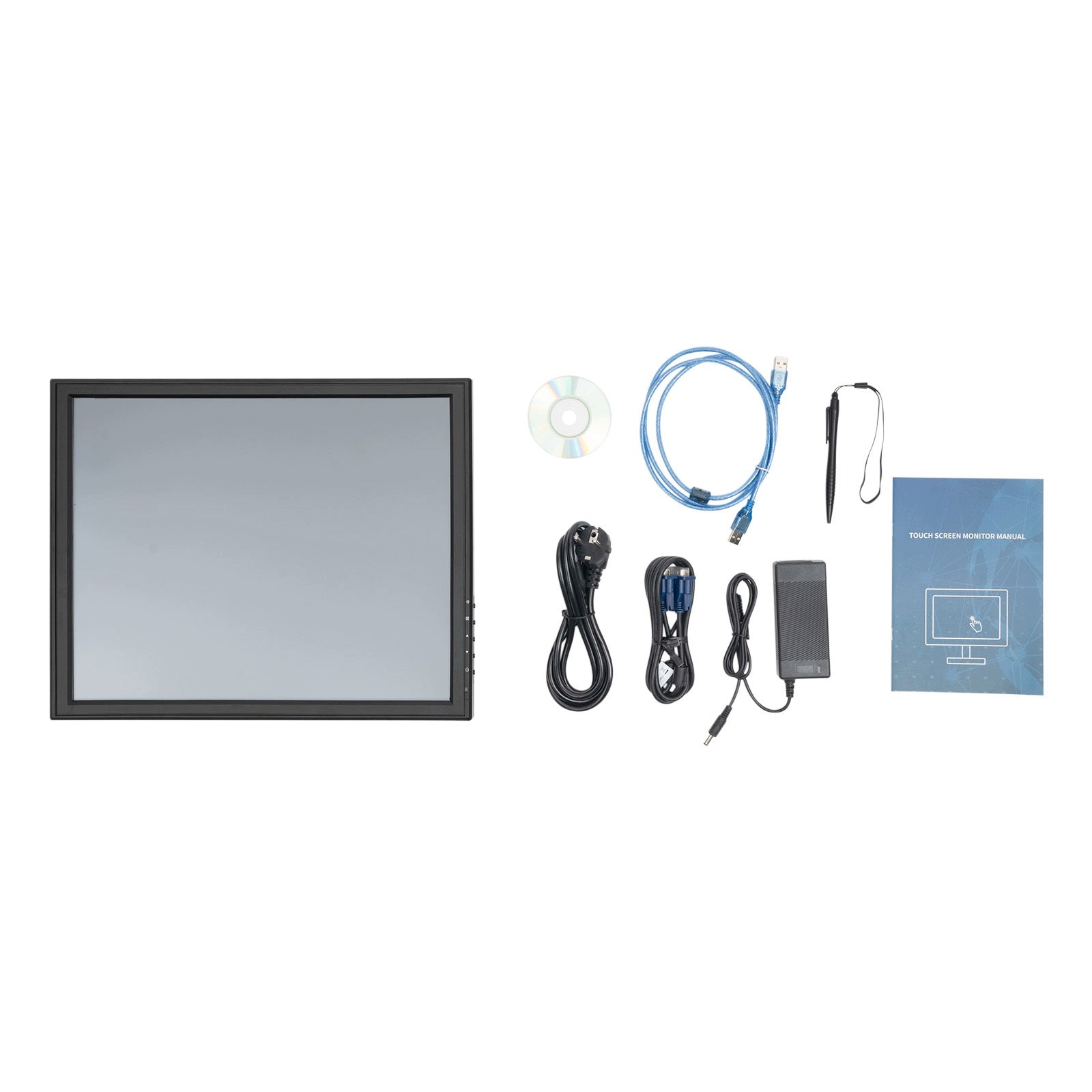 17 INCH LCD TOUCH SCREEN MONITOR FOR RETAIL RESTAURANT KIOSK POS SYSTEM Manufacturer code 78DZJSCB