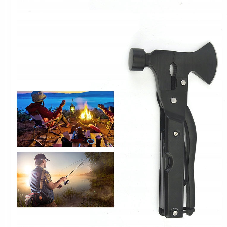 17-in-1 MULTIFUNCTIONAL SURVIVAL TOOL AXE HAMMER POCKET KNIFE Manufacturer code fd55