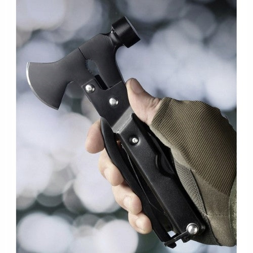 17-in-1 MULTIFUNCTIONAL SURVIVAL TOOL AXE HAMMER POCKET KNIFE Packaging status original