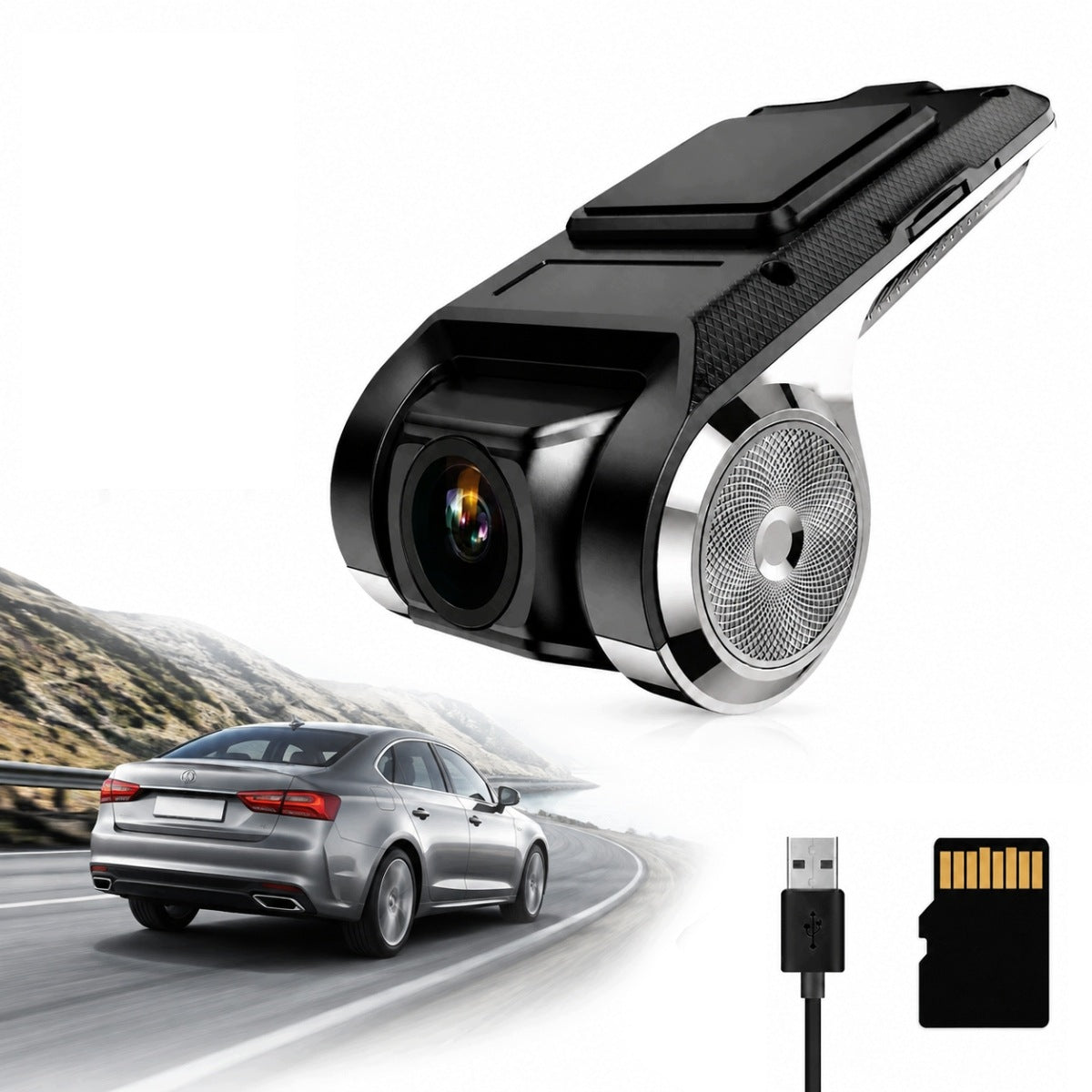 170° USB VIDEO RECORDER FOR ANDROID WITH G-SENSOR FUNCTION AND LOOP