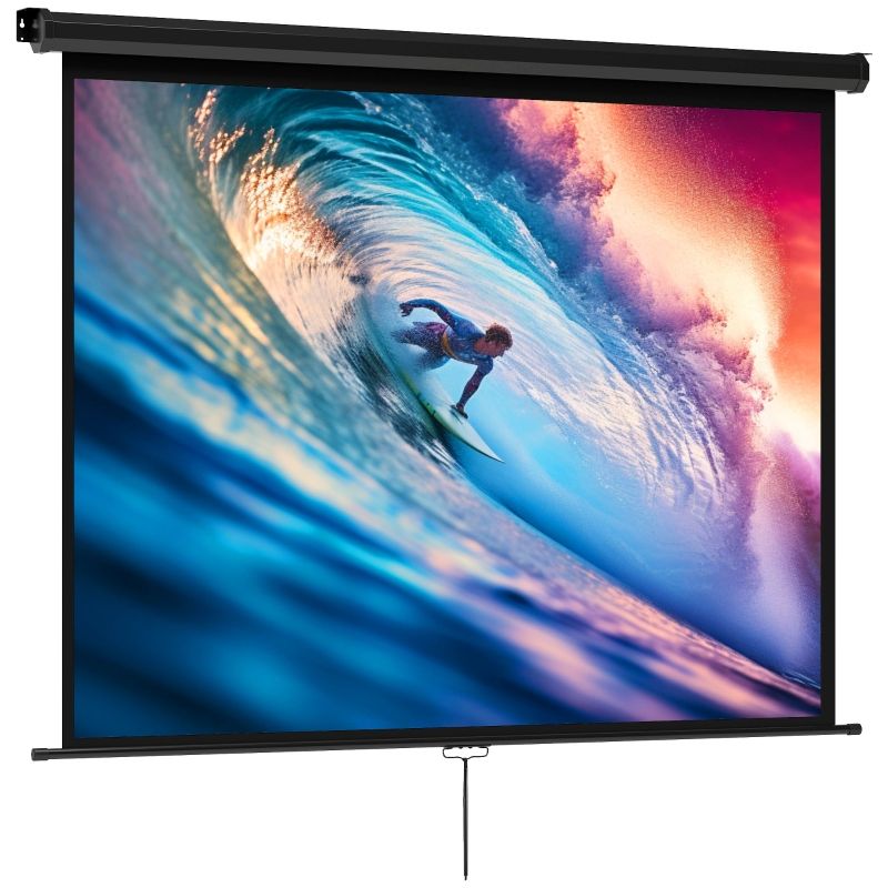 171 x 128 cm 84 inch 43 HD 4K Projection Screen for Cinema