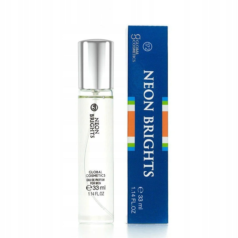 172 MEN'S PERFUME LONG LASTING perfume NEON BRIGHTS 33ml