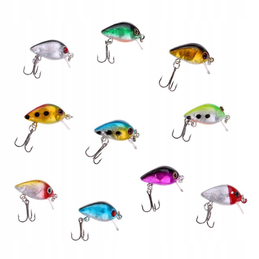 Plūduriuojančios žvejybinės masalės, 2,6 cm, 10 vnt.