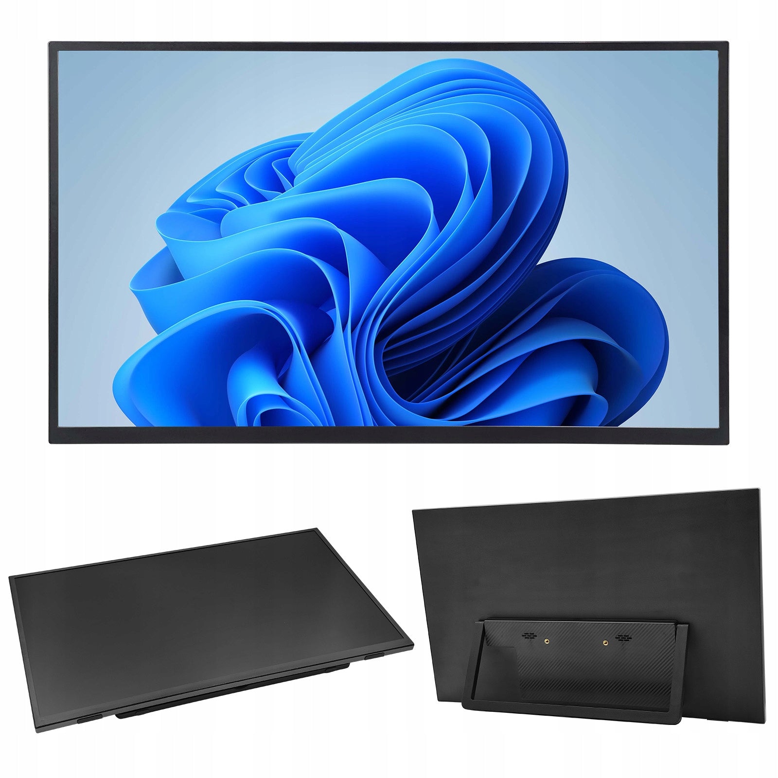 18.5" Portable Monitor – 1080P IPS, 100Hz, Dual Type-C, HDMI, Plug & Play Brand no brand