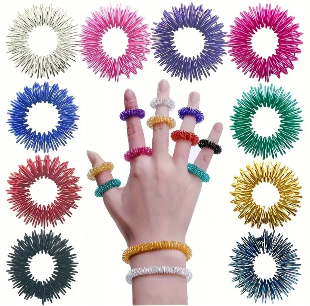 18+ Anti-Stress Sensory Ring – ADHD, Autism, Relaxation, Gift