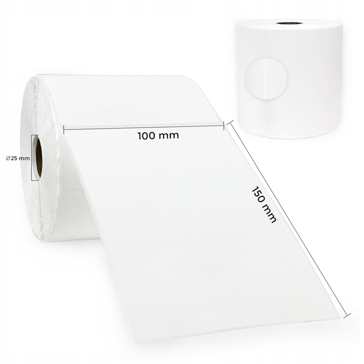 18 Pcs Thermal Courier Labels 100x150mm x500 Zebra Godex Brother TD Packaging status original