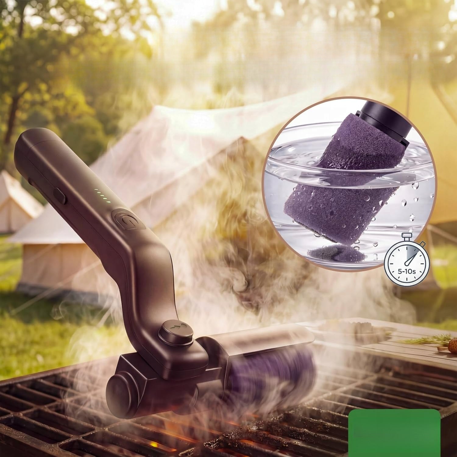 180° ADJUSTABLE ELECTRIC GRILL BRUSH FOR GRILL CLEANING Manufacturer code WODOODPORNY GRILLA SZCZOTKA DO CZYSZCZENIA-A