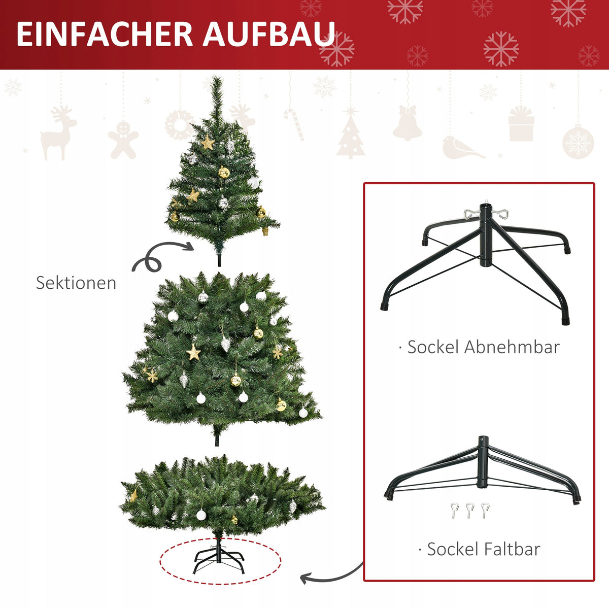 180 cm. Artificial Christmas tree, artificial cedar tree, with LED, Manufacturer code 8008918022147