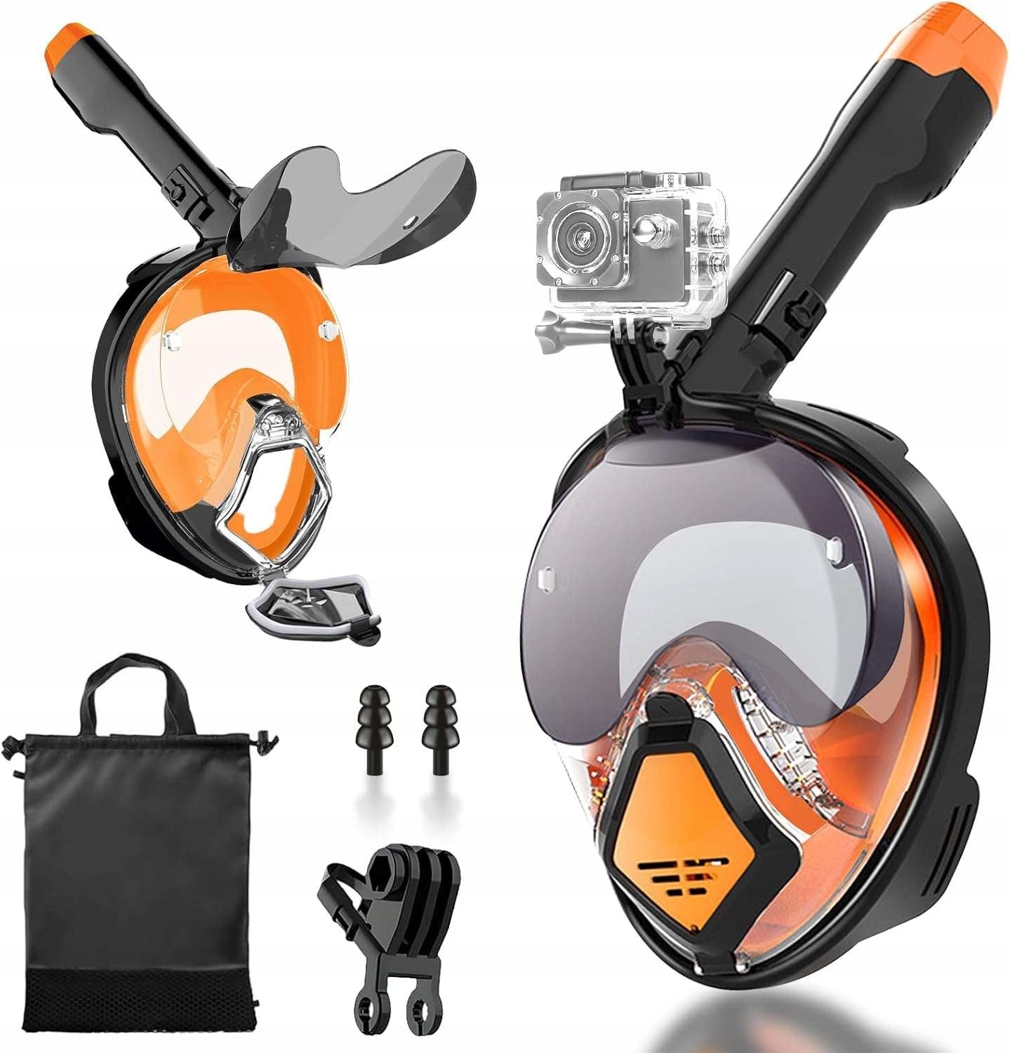 180° panoramic diving mask non-pairing for snorkeling