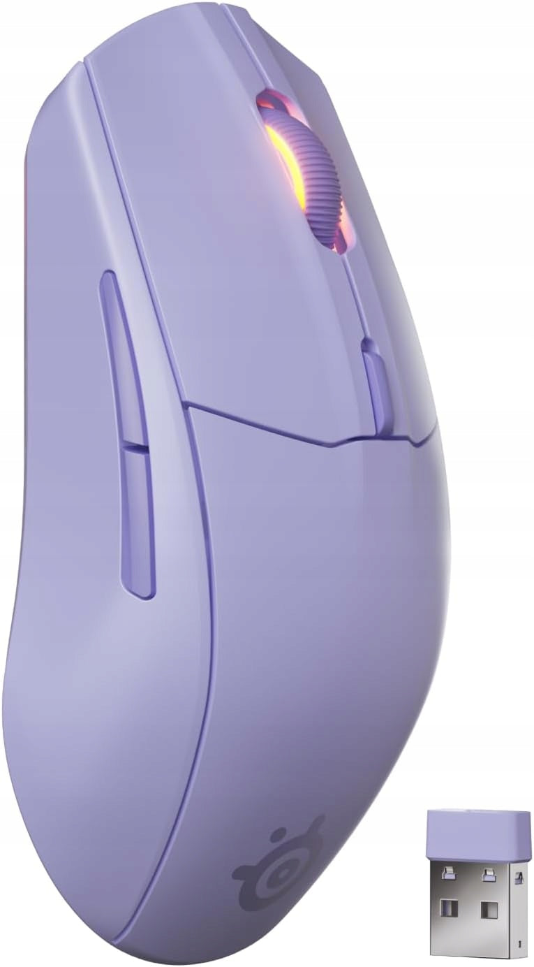 18000 DPI WIRELESS GAMING MOUSE LIGHT LAVENDER