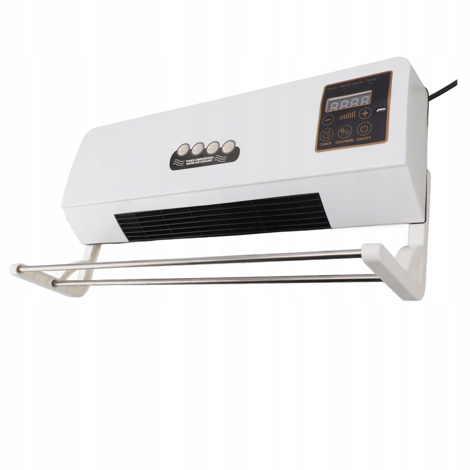 1800W electric space heater for use in MG Dominant color multicolor