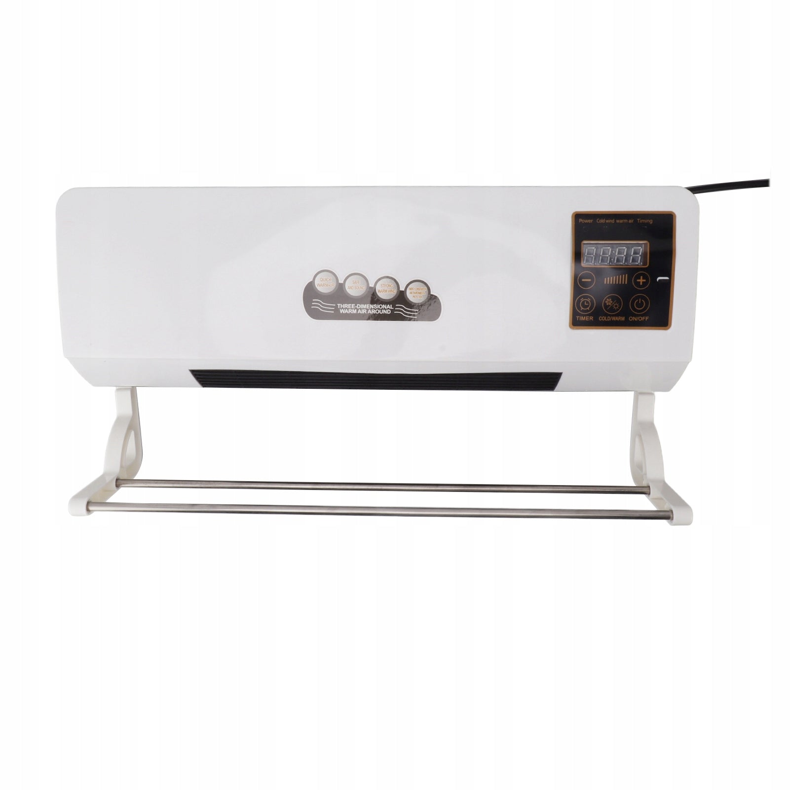 1800W electric space heater for use in MG Range of energy efficiency classes A - G