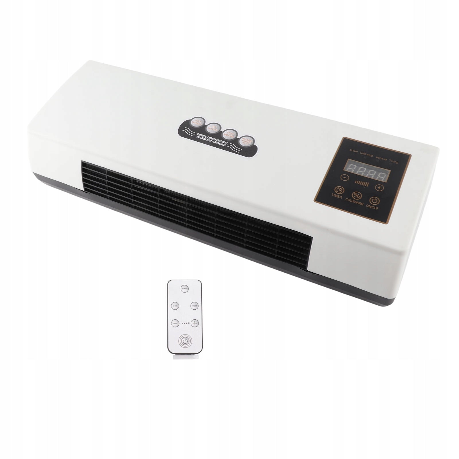 1800W wall heater electric heater PTC heater with remote control SE Model 2635XKIN