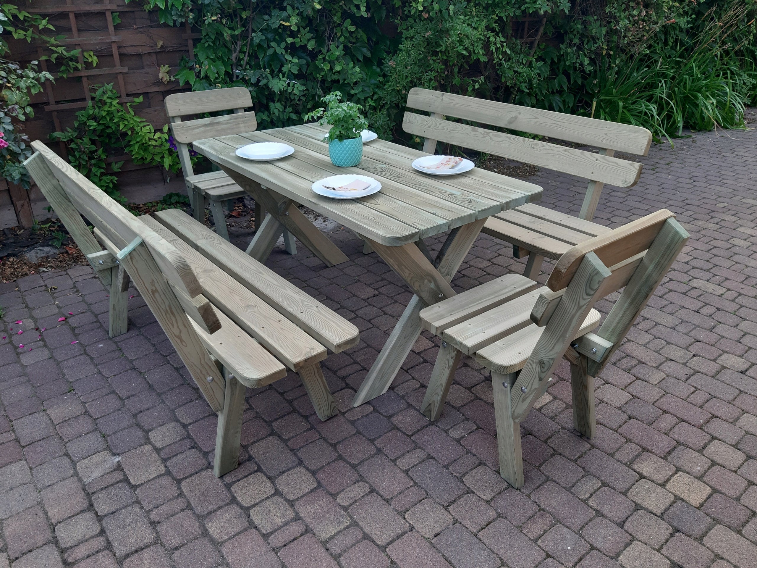 180ZK GARDEN FURNITURE STABLE DURABLE FURNITURE SET Manufacturer code 5903728818207