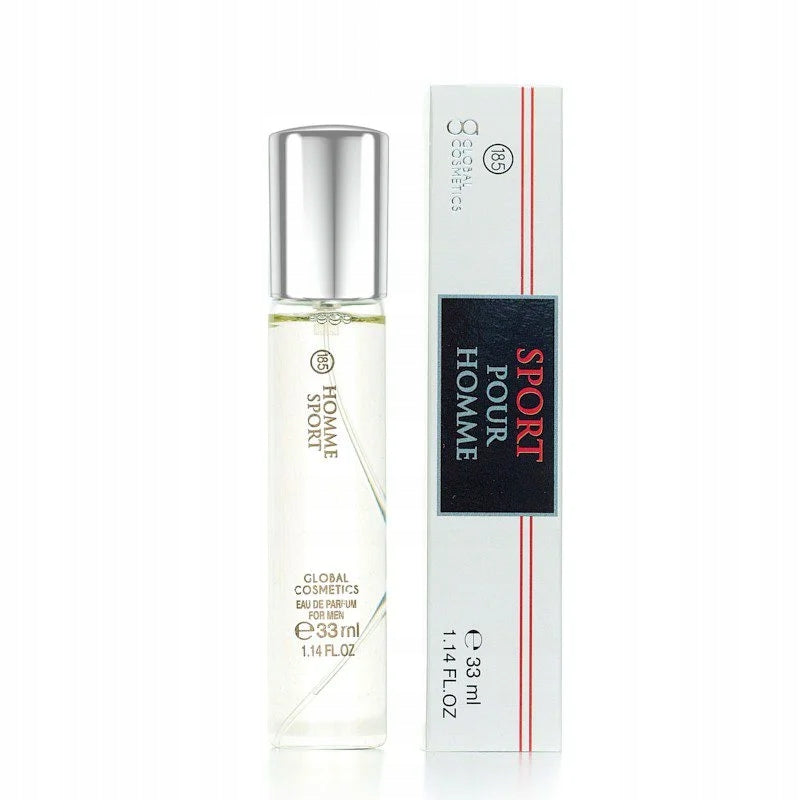 185 PERFUME MEN'S perfume PERMANENT FRAGRANCE HOMME SPORT 33ml