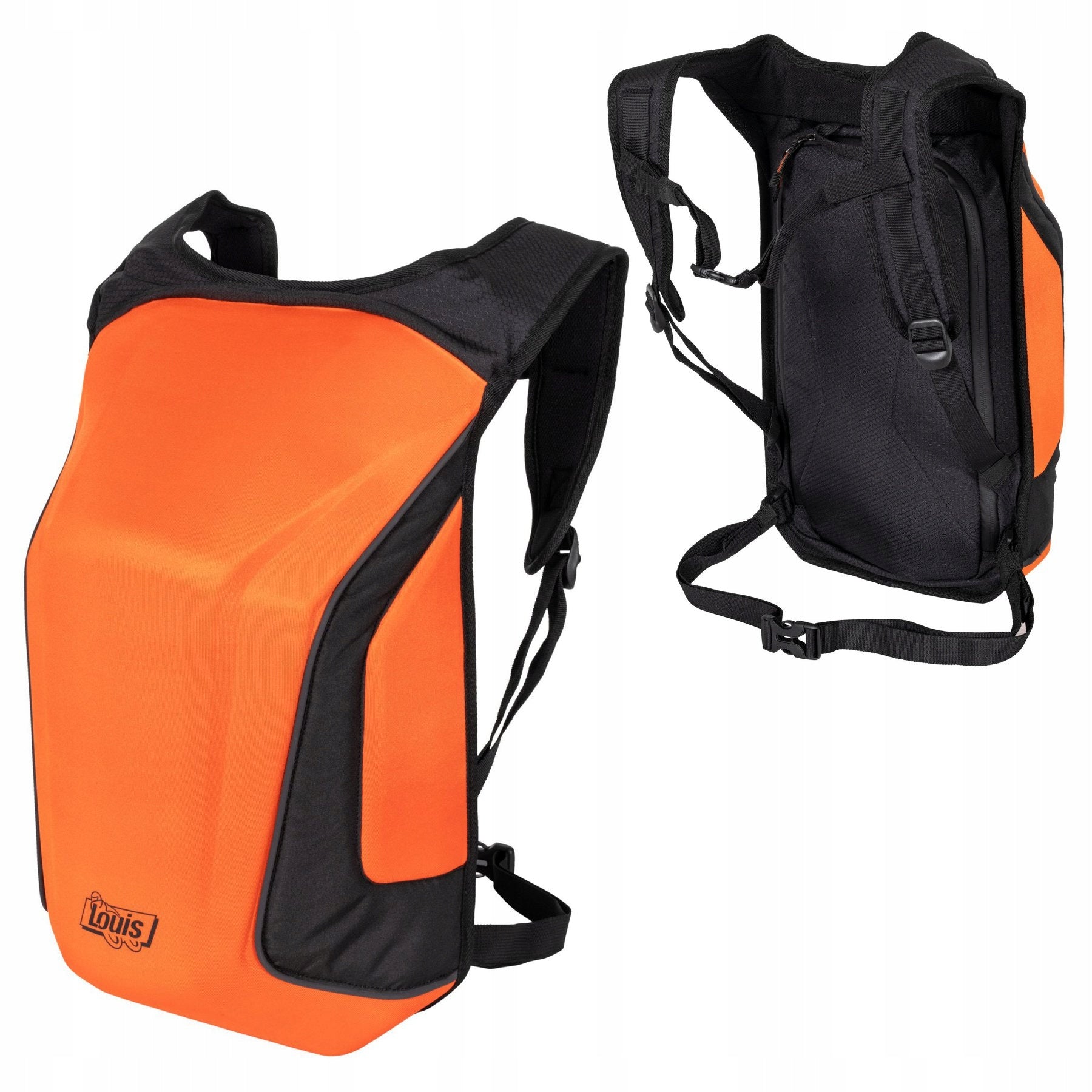 18L ORANGE HUMP MOTORCYCLE BACKPACK IDEAL FOR MOTORCYCLISTS