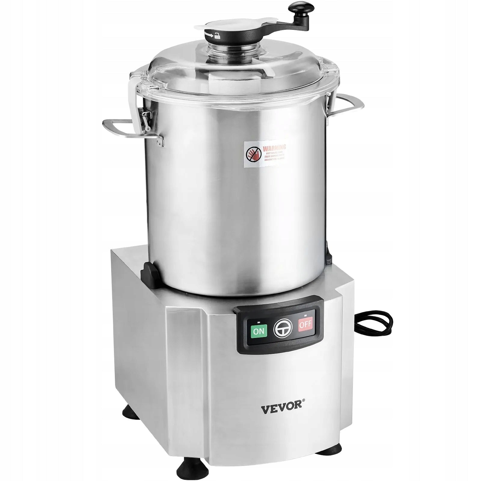 18L Stainless Steel Food Processor, S Blade Incisor, Fruit Vegetables