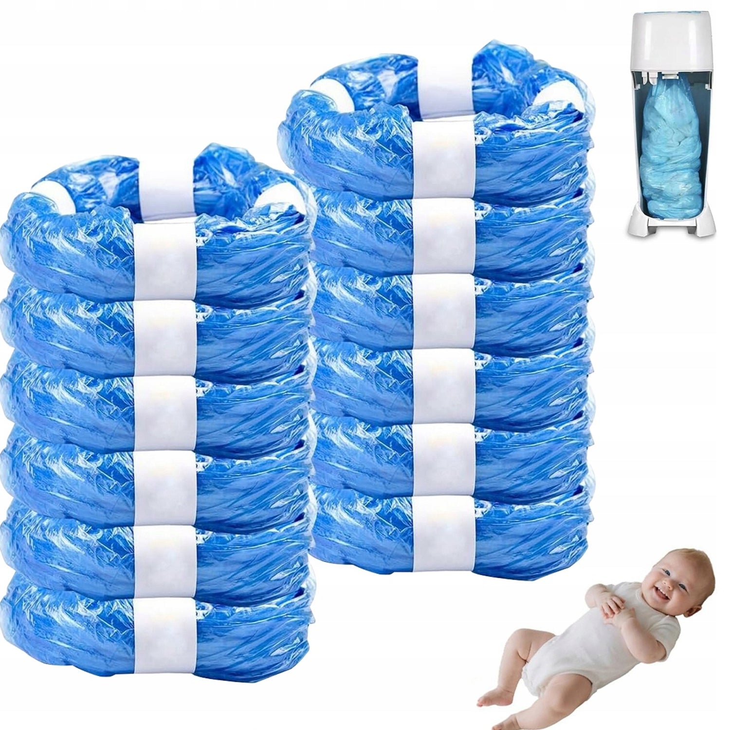 18PCS DIAPER BASKET REFILLS FOR AngelCare, Litter Locker