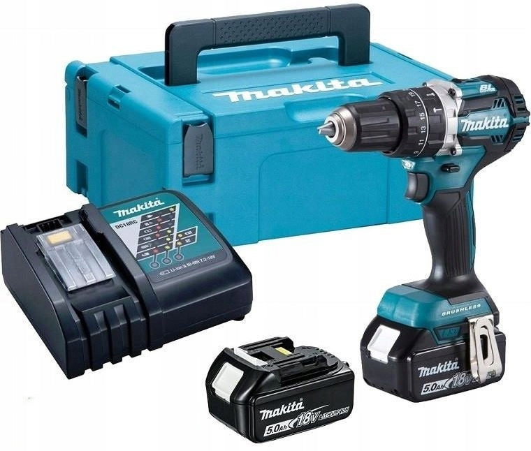 18V 2*5.0AH DHP484RTJ CORDLESS HAMMER DRILL MAKITA