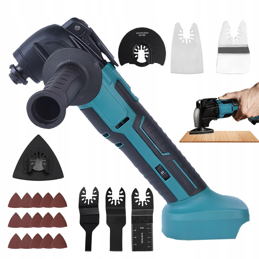 18V 300W MULTI-TOOL WITH 22 ELEMENTS FOR HOMEWORK AND HOBBIES