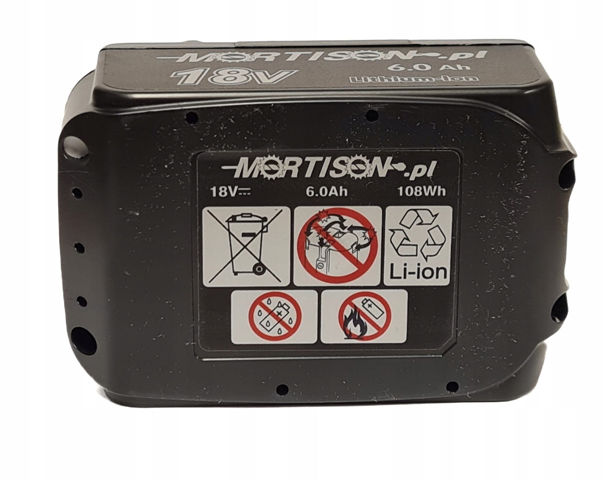 18V 6,0Ah Battery – Replacement for Makita BL1860B Battery capacity 6 Ah
