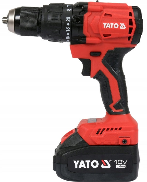 18V BRUSHLESS AKU IMPACT DRILL WITH TWO 4AH BATTERIES AND CHARGER Motor type brushless motor