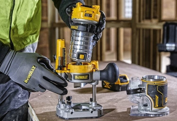 18V CORDLESS SPINDLE MILLING MACHINE DEWALT XR DCW604NT Manufacturer code 4909206348984