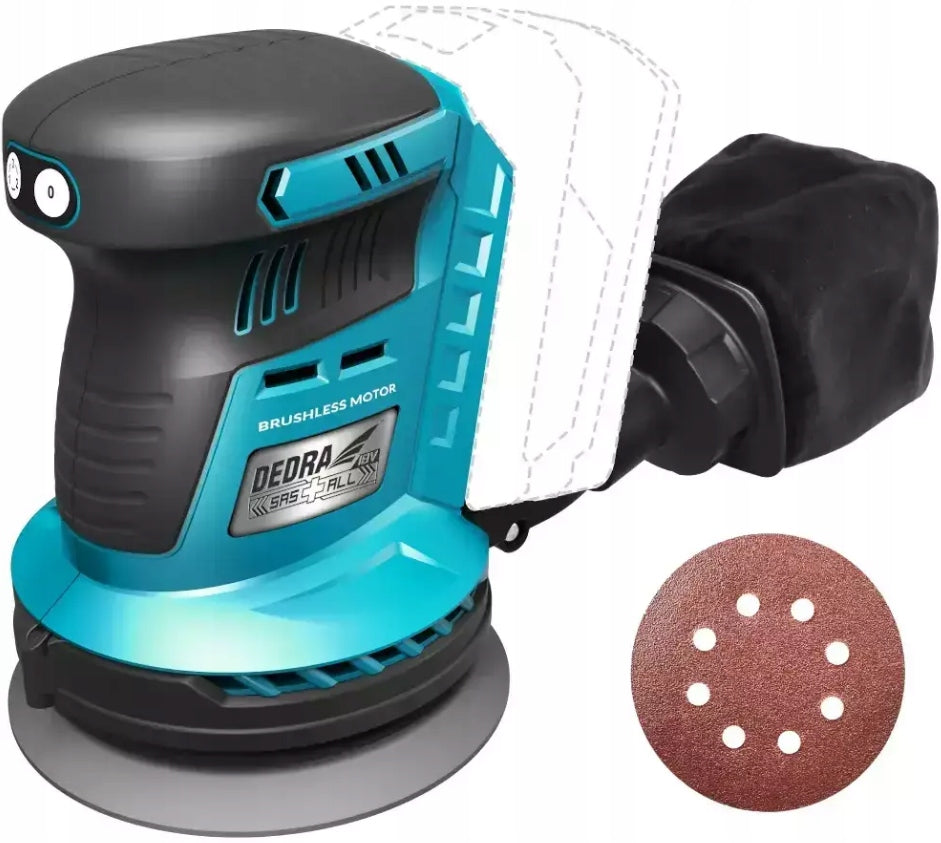 18V ECCENTRIC SANDER SAS+ALL 7062 DEDRA