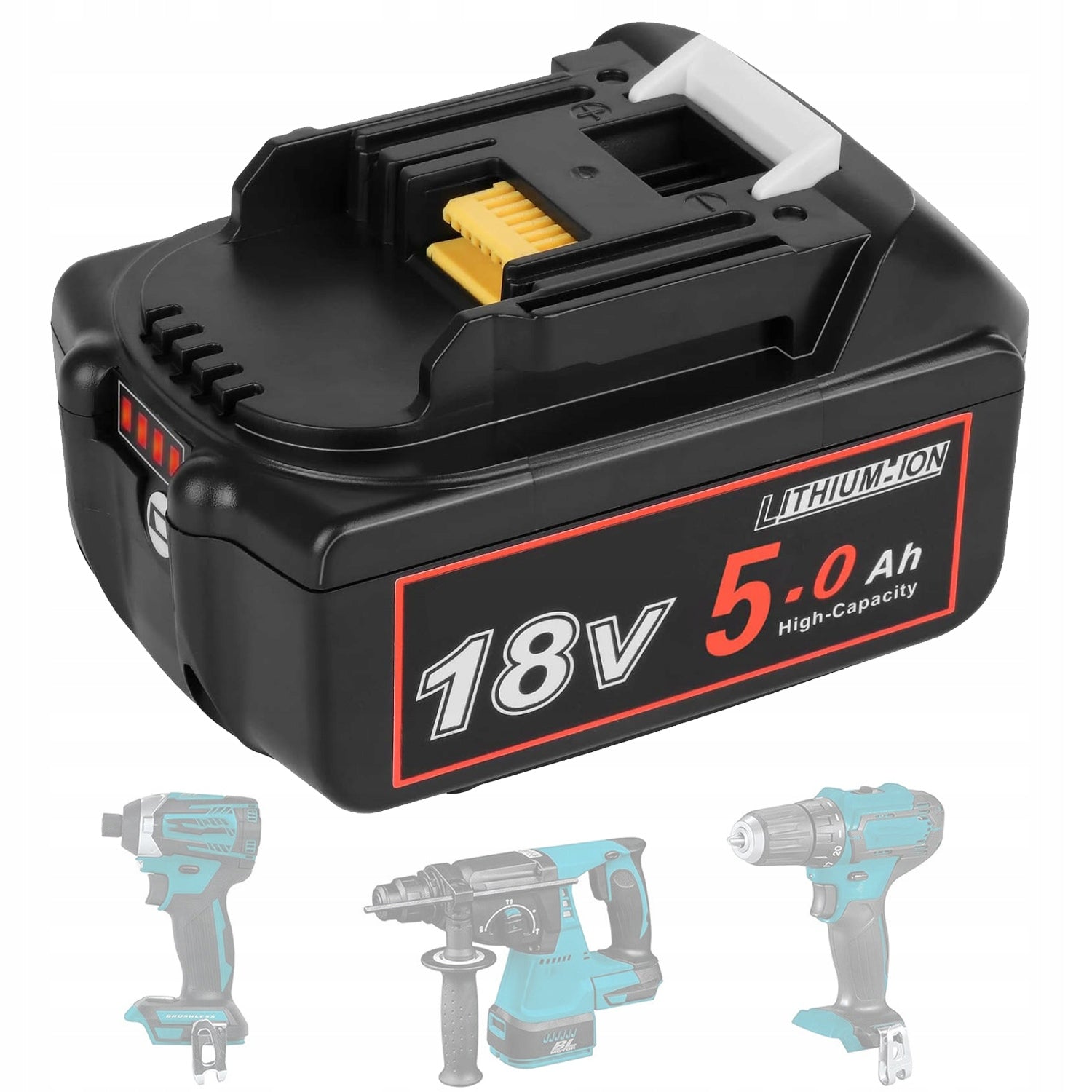18V LI-ION BATTERY FOR MOCK-UP BL1820 BL1835 BL1840B POWERFUL AND RELIABLE