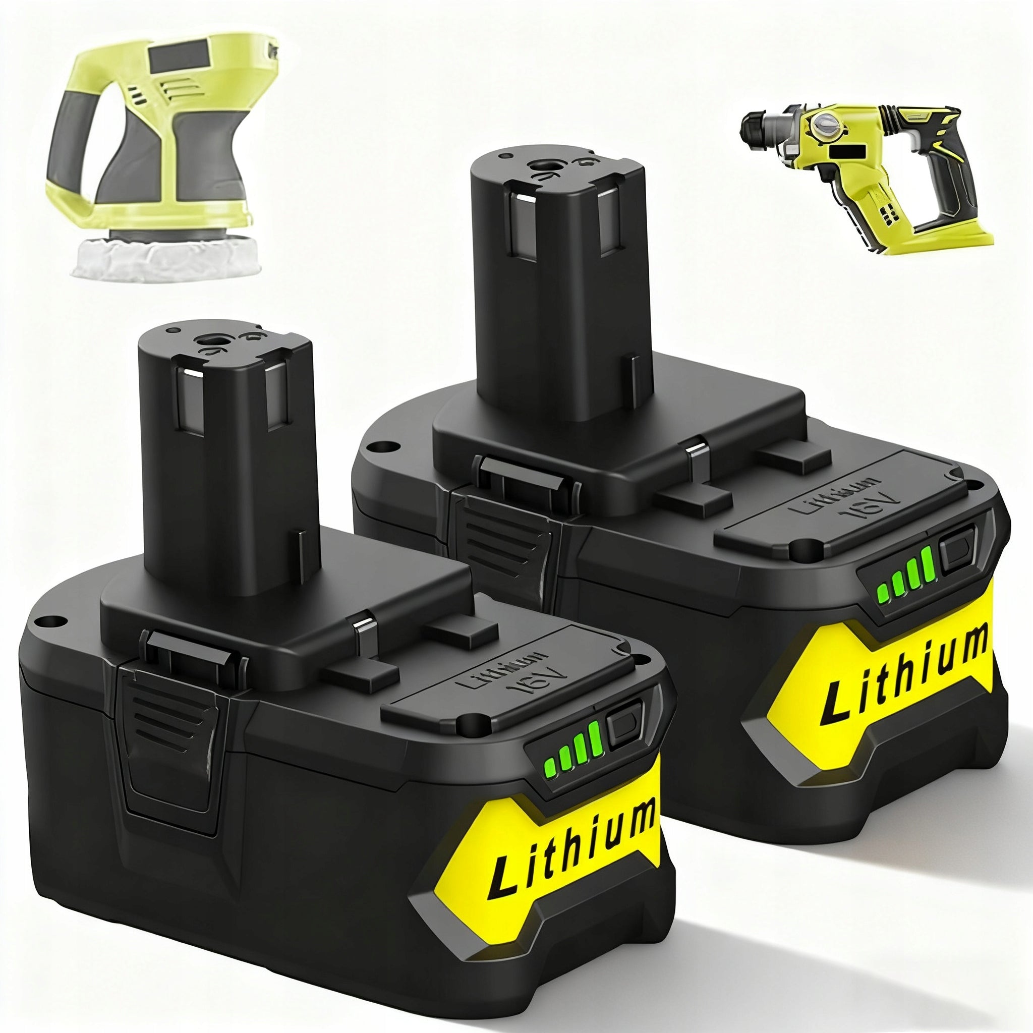 18V POWER BATTERY FOR RYOBI 6.0AH MANY MODELS COMPATIBLE
