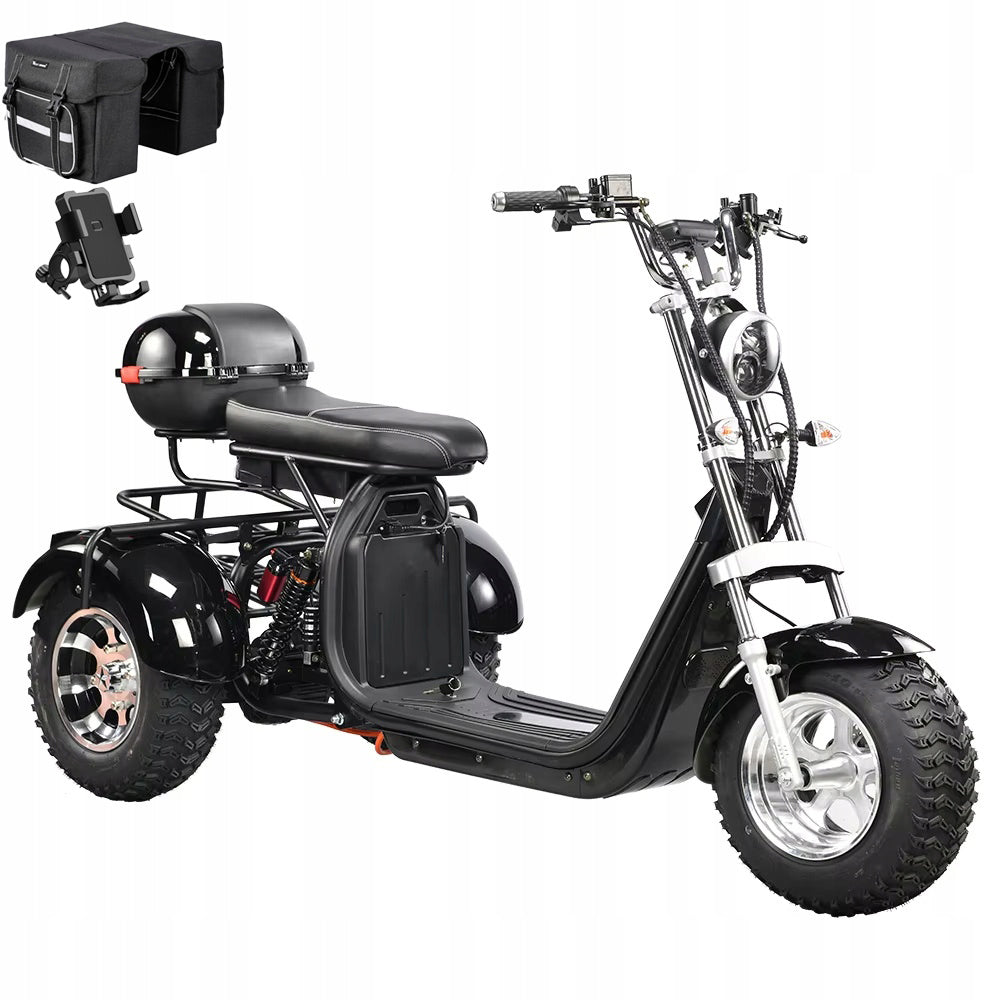 18X9.5"Electric tricycle EHoodax EB-05WQ 2000W 60V 20AH 45km/h