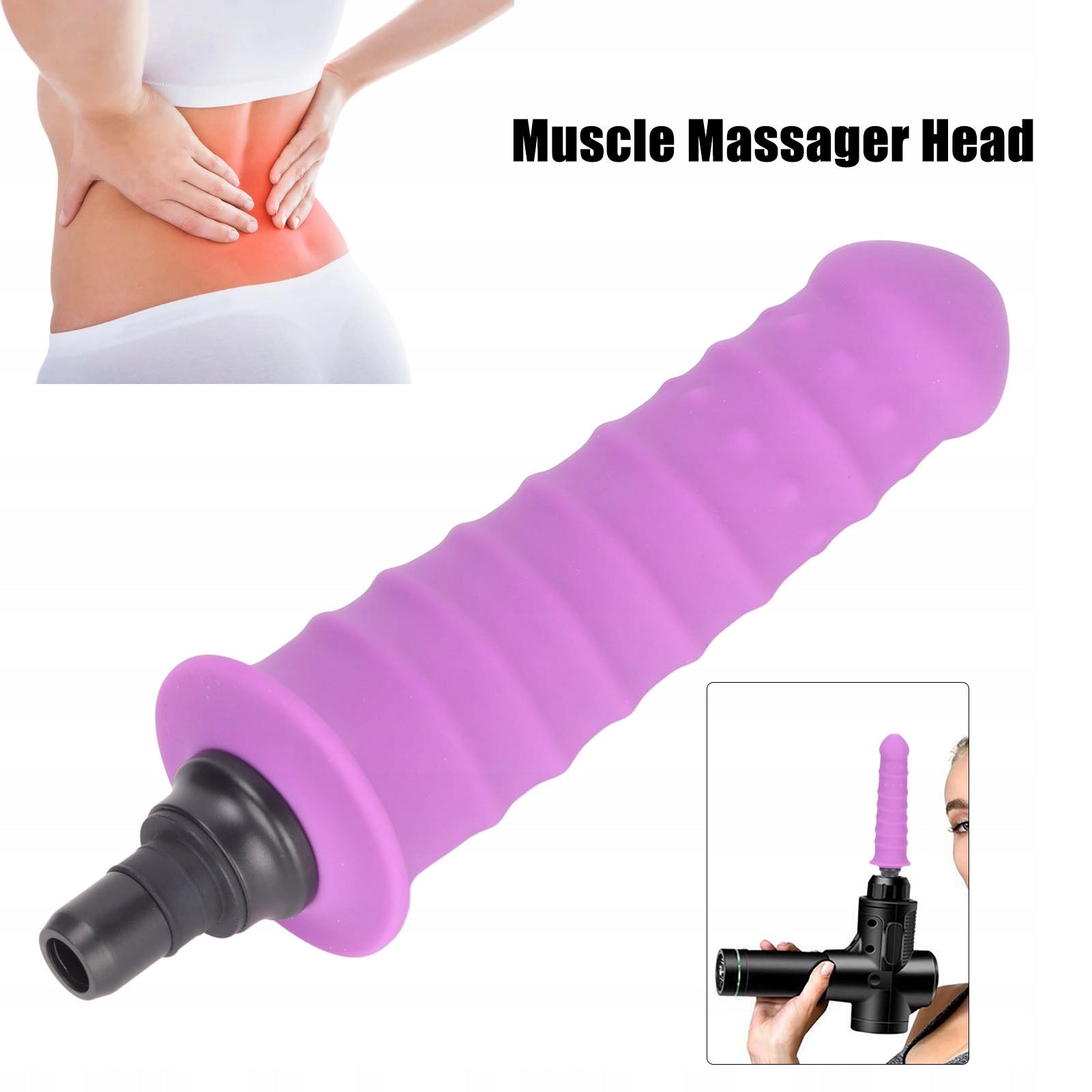 18mm MASSAGE GUN MASSAGER HEAD Packaging status original