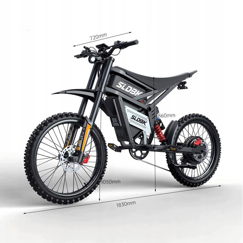 19" Electric Vehicle 7000W 85km/h SLDBK E6 Ultra OIL BRAKE 60V15Ah*2 90km Packaging status original