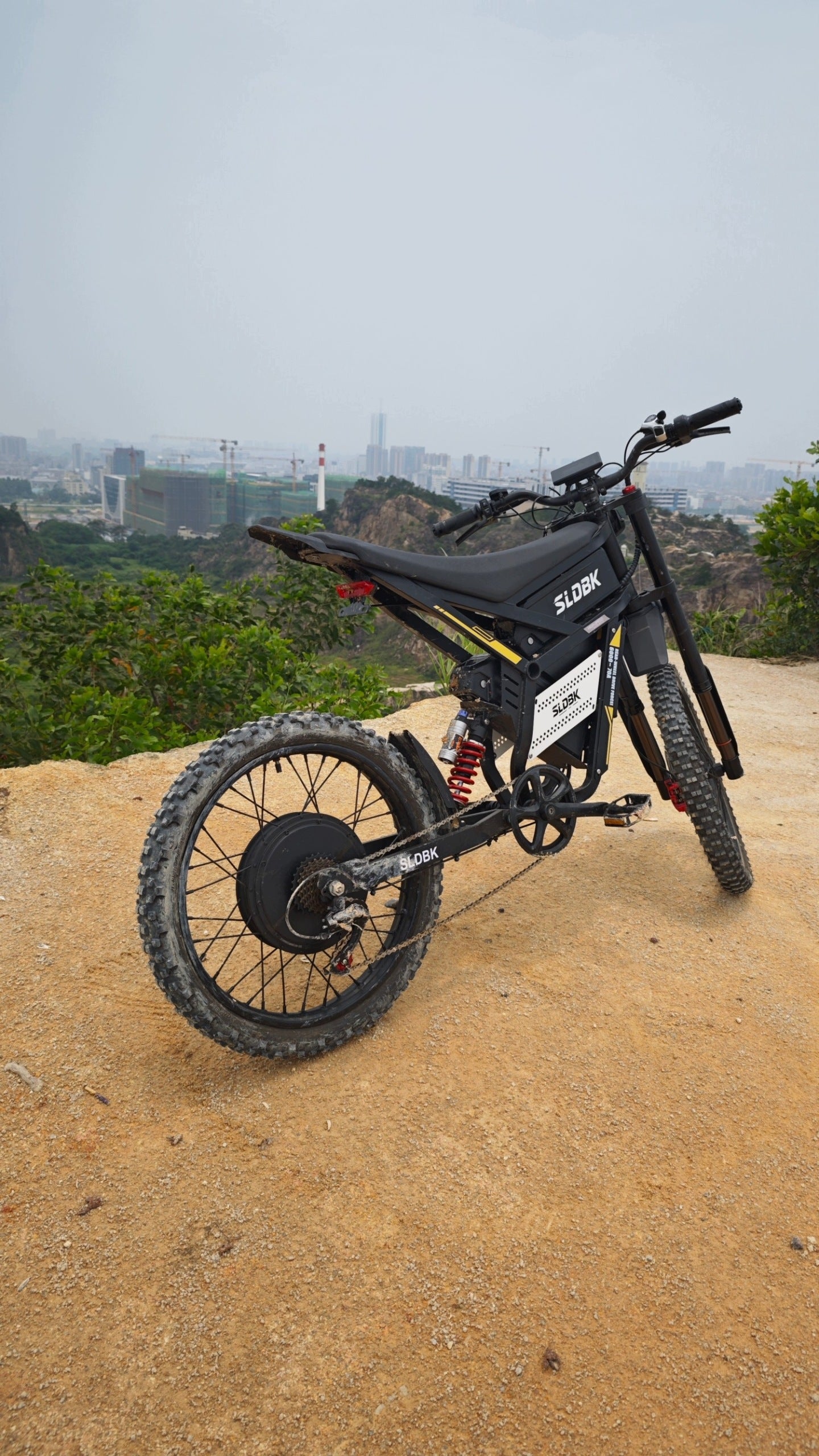 19" Electric Vehicle SLDBK E6 Ultra 60V30Ah 90km oil brake 7000W 85km/h Manufacturer code 9331193558032MOTION