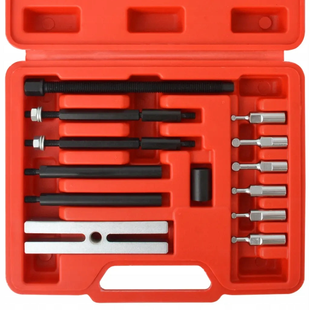 19-Piece Small Inertial Puller Inner, Steel, Suitcase Brand no brand