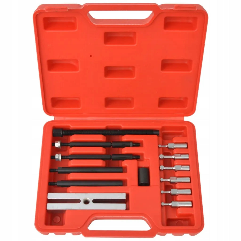 19-Piece Small Inertial Puller Inner, Steel, Suitcase Packaging status original